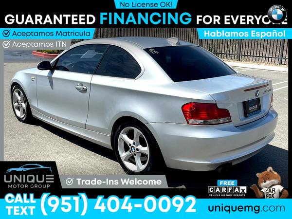 2008 BMW 1-Series 128i Coupe PRICED TO SELL! - - by for sale in Corona, CA – photo 3