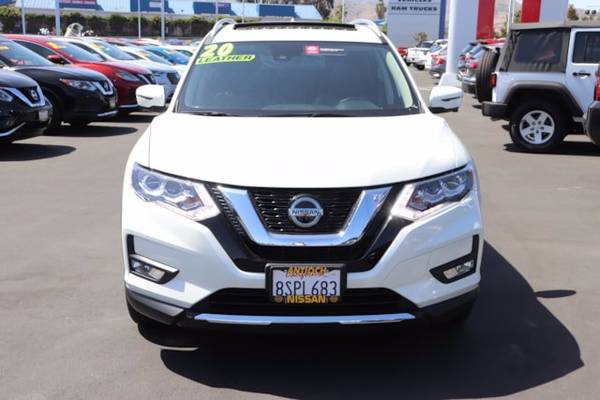 2020 Nissan Rogue SL hatchback Pearl White Tricoat for sale in Antioch, CA – photo 3