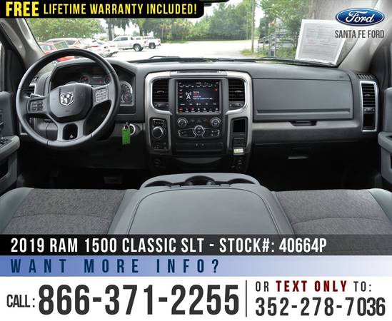 2019 Ram 1500 Classic SLT 4WD *** Camera, Touchscreen, SiriusXM ***... for sale in Alachua, FL – photo 15