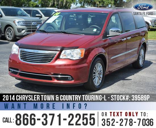 *** 2014 Chrysler Town & Country Touring-L *** Leather Seats - Camera for sale in Alachua, FL – photo 3