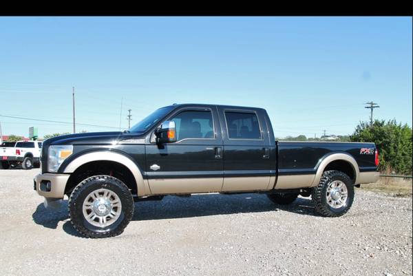 CLEAN 2014 FORD F-350 SRW KING RANCH FX4 6.7L POWERSTROKE LOADED!! -... for sale in Liberty Hill, IA – photo 4