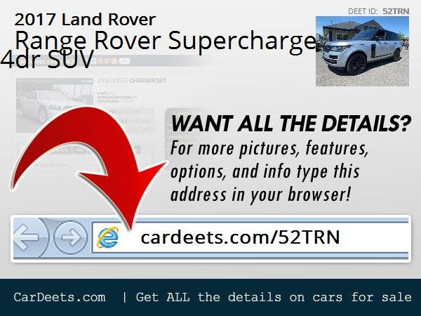 2017 LAND ROVER RANGE ROVER SUPERCHARGED AWD V8 LIKE NEW! - cars & for sale in Salem, OR – photo 18