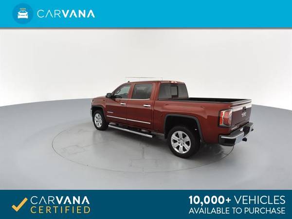 2016 GMC Sierra 1500 Crew Cab SLT Pickup 4D 5 3/4 ft pickup Red - for sale in Memphis, TN – photo 8