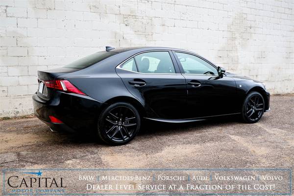 Incredible Stance! All-Wheel Drive Lexus IS250 F-SPORT w/LEDs, Nav,... for sale in Eau Claire, WI – photo 11
