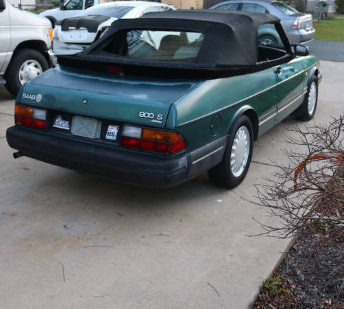 1994 Saab 900 S Turbo Convertible - cars & trucks - by owner -... for sale in Fredericksburg, VA – photo 7