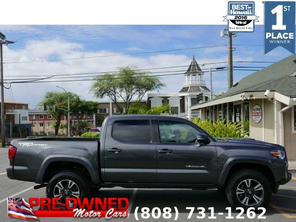 2018 TOYOTA TACOMA DOUBLE CAB, only 28k miles! - cars & trucks - by... for sale in Kailua-Kona, HI – photo 2