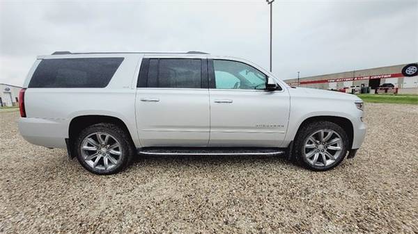 2016 Chevy Chevrolet Suburban LTZ suv Silver - - by for sale in Indianola, IA – photo 2