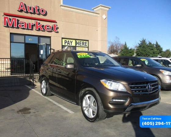 2013 Mercedes-Benz M-Class ML 350 4MATIC AWD 4dr SUV $0 Down WAC/... for sale in Oklahoma City, OK – photo 4
