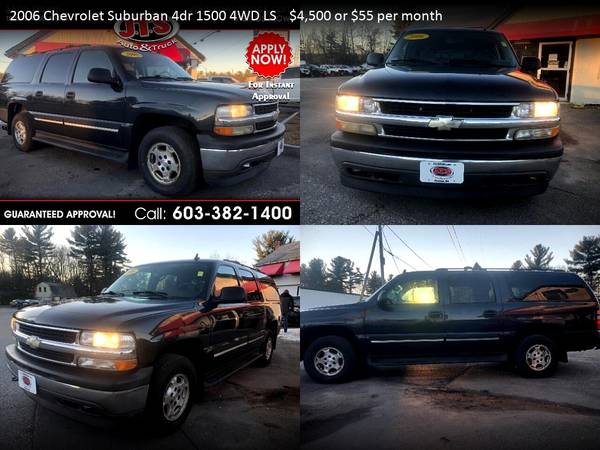 61/mo - 2004 Chevrolet Suburban 1500 - - by dealer for sale in Plaistow, ME – photo 5