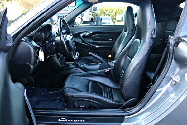 2002 PORSCHE CARRERA 911 CABRIOLET 320+HP 6 SPEED MANUAL FULLY LOADED for sale in Orange County, CA – photo 7