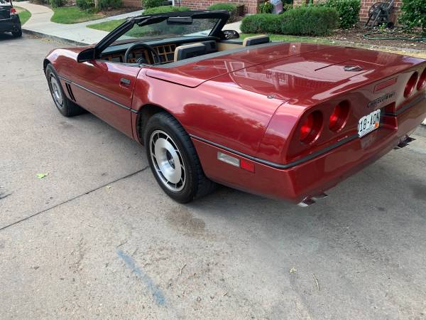1987 Chevy corvette one onwer low mileage 76, 000 for sale in Denver , CO – photo 2
