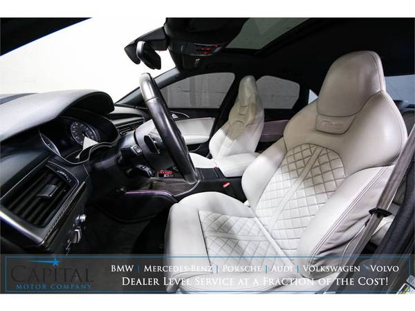 2013 Audi S6 Quattro w/Night Vision, Radar Cruise, B & O Audio! Low for sale in Eau Claire, MI – photo 12