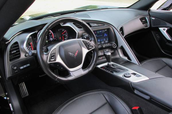 2016 Corvette coupe, Black/Black, 2LT, auto, black wheels, 19K for sale in Janesville, WI – photo 4