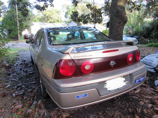 2001 Chevy Impala - cars & trucks - by owner - vehicle automotive sale for sale in Tallahassee, FL – photo 4
