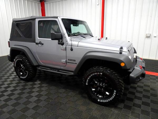 2013 Jeep Wrangler 4WD Sport hatchback Silver - cars & trucks - by... for sale in Branson West, AR – photo 5