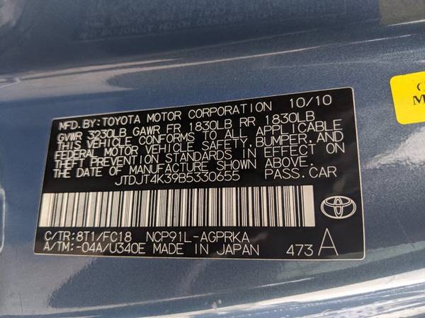 2011 Toyota Yaris SKU: B5330655 Hatchback - - by dealer for sale in Corpus Christi, TX – photo 21