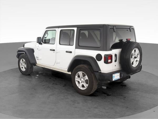 2020 Jeep Wrangler Unlimited Sport S Sport Utility 4D suv White - -... for sale in Brooklyn, NY – photo 7