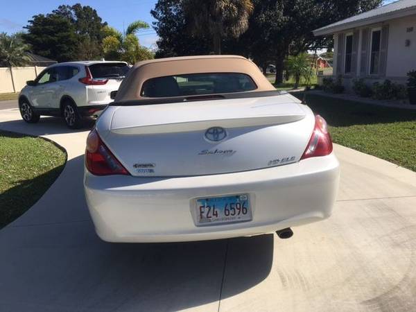 2004 Toyota Solara SLE Convertible - cars & trucks - by owner -... for sale in Port Charlotte, FL – photo 2