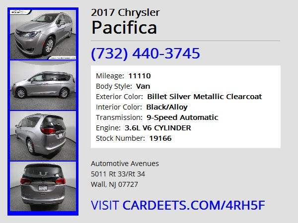 2017 Chrysler Pacifica, Billet Silver Metallic Clearcoat for sale in Wall, NJ – photo 22
