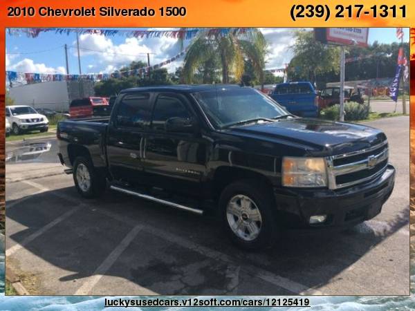 2010 Chevrolet Silverado 1500 Crew Cab LTZ Pickup 4D 5 3/4 ft Lucky's for sale in North Fort Myers, FL – photo 4