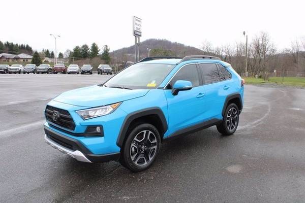 2019 Toyota RAV4 Adventure suv Blue - - by dealer for sale in Boone, NC – photo 4