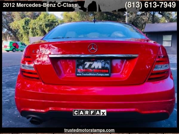 2012 MERCEDES BENZ C-250 SPORT SEDAN with Pwr windows w/1-touch... for sale in TAMPA, FL – photo 5