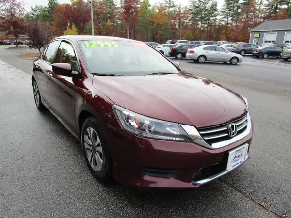 2015 HONDA ACCORD LX SEDAN ONLY 85K WITH CERTIFIED WARRANTY - cars &... for sale in Loudon, NH – photo 3