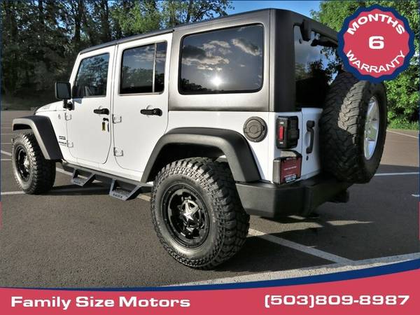 2016 Jeep Wrangler 4x4 4WD Unlimited Willys Wheeler W SUV - cars & for sale in Gladstone, OR – photo 5