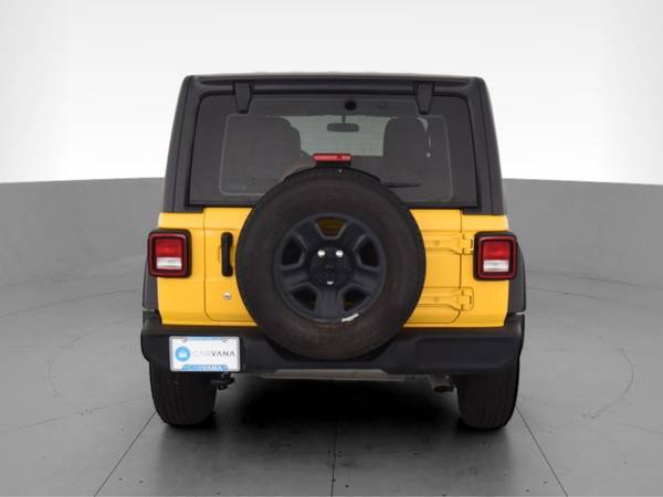 2018 Jeep Wrangler Unlimited All New Sport SUV 4D suv Yellow for sale in Columbus, GA – photo 9