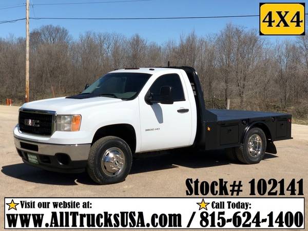 FLATBED & STAKE SIDE TRUCKS CAB AND CHASSIS DUMP TRUCK 4X4 Gas for sale in Clarksville, TN – photo 6