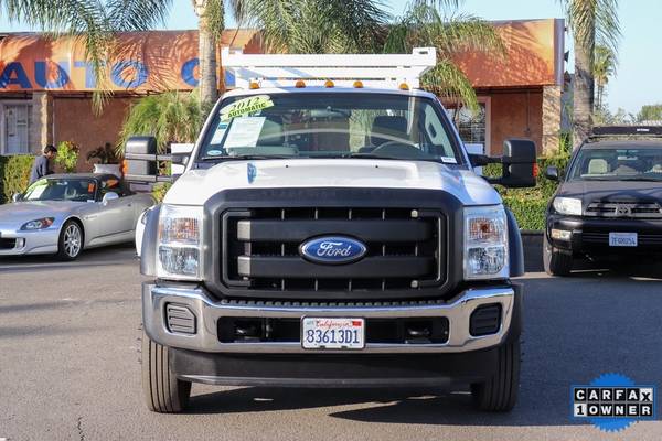2012 Ford F450 F-450 XL Diesel RWD Utility Work Truck #34144 - cars... for sale in Fontana, CA – photo 2