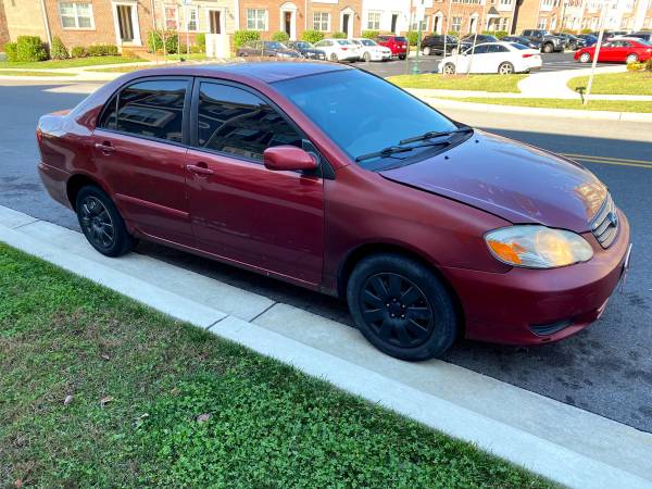 2003 Toyota Corolla LOW mileage for sale in CLARKSBURG, District Of Columbia – photo 2