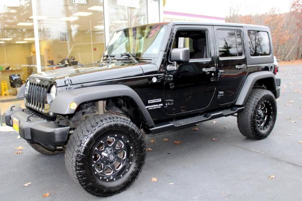 2015 Jeep Wrangler UNLIMITED SPORT WITH HARD AND SOFT 35 TIRES -... for sale in Hooksett, CT – photo 11