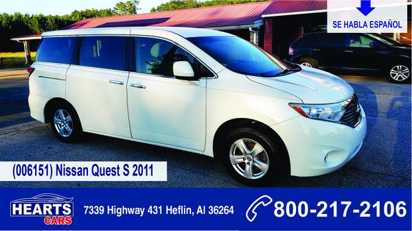 Nissan Quest S 2011-VERY PRETTY (006151) - cars & trucks - by dealer... for sale in Heflin, AL – photo 3