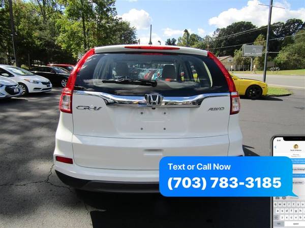 2015 HONDA CR-V LX ~ WE FINANCE BAD CREDIT - cars & trucks - by... for sale in Stafford, District Of Columbia – photo 6