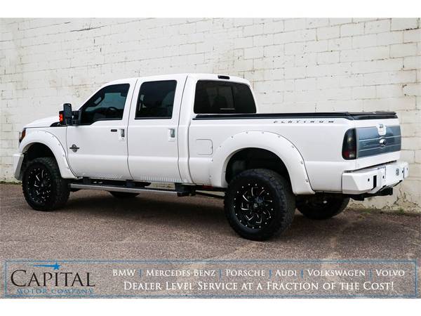 16 Ford F-250 Platinum 4x4 DIESEL! Lifted w/Luxury Interior! - cars for sale in Eau Claire, WI – photo 4