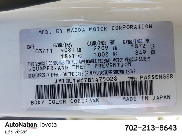 2011 Mazda Mazda3 s Grand Touring SKU:B1475028 Sedan for sale in Las Vegas, NV – photo 23