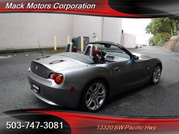 2004 BMW Z4 Premium PKG Roadster 2-Owners Dream Red Interior 6-Speed S for sale in Tigard, OR – photo 7