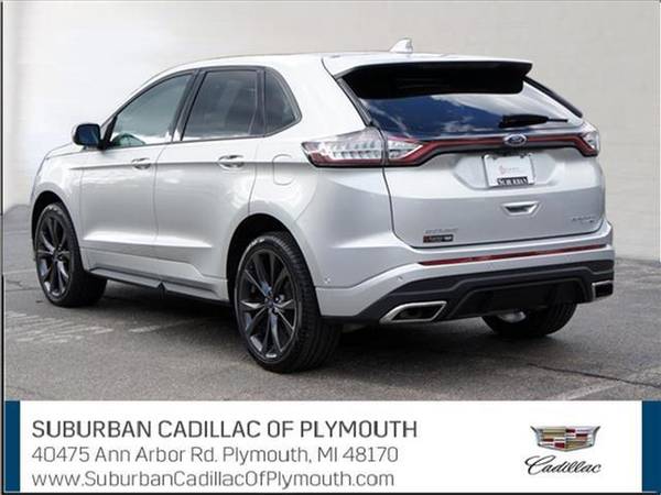 2015 Ford Edge SUV Sport - Ford Ingot Silver Metallic for sale in Plymouth, MI – photo 3