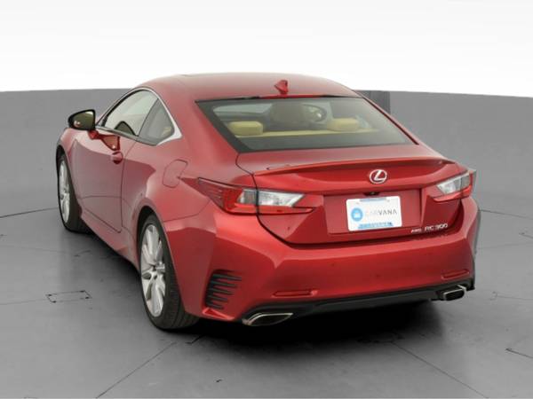 2016 Lexus RC RC 300 Coupe 2D coupe Red - FINANCE ONLINE - cars &... for sale in Atlanta, GA – photo 8
