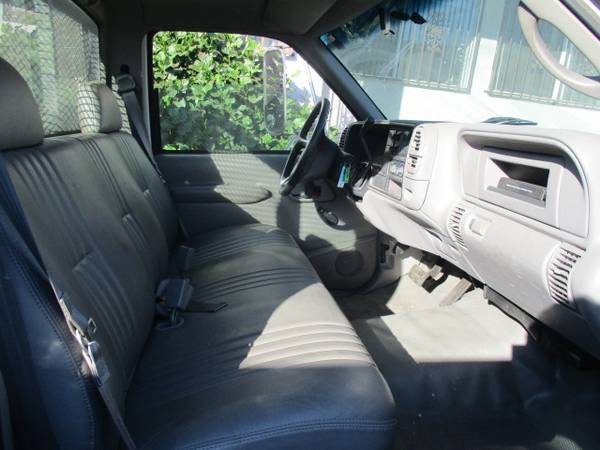 2000 GMC SIERRA 3500 CHEVY SILVERDO 12' FLAT STAKE BED TRUCK 46K... for sale in GARDENA, TX – photo 17