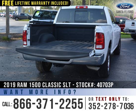 *** 2019 RAM 1500 CLASSIC SLT *** Bedliner - Camera - Cruise Control... for sale in Alachua, GA – photo 18