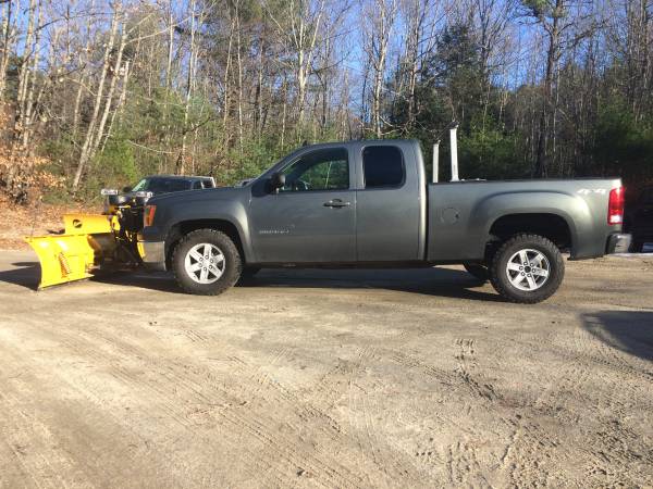 2011 GMC Sierra SLE Ex Cab 5.3L 4x4,Auto,TracRac,New Fisher MM2... for sale in New Gloucester, ME – photo 2