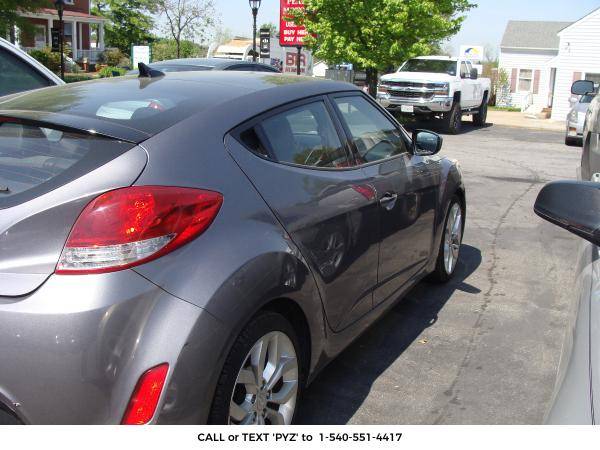 2012 HYUNDAI VELOSTER Coupe BASE (SILVER) - - by for sale in Bedford, VA – photo 6