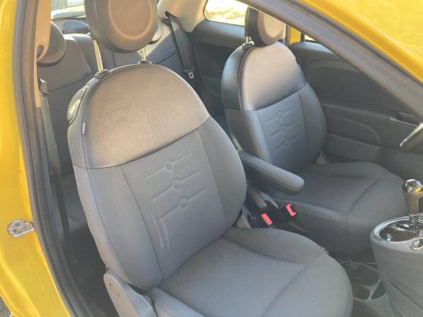 2013 Fiat 500 (Yellow) - cars & trucks - by owner - vehicle... for sale in Lynchburg, VA – photo 12