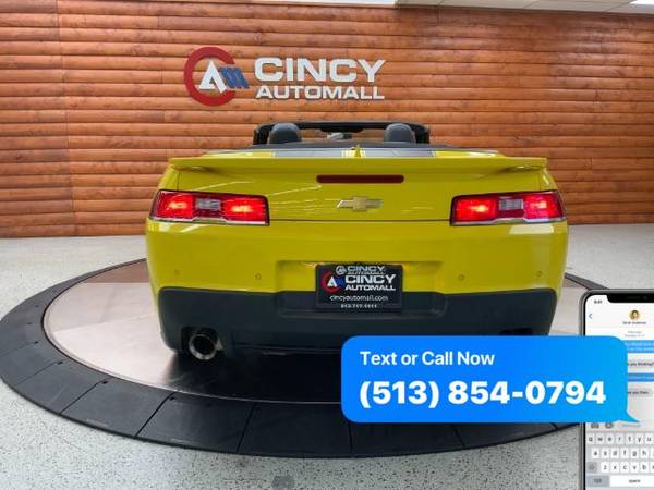 2015 Chevrolet Chevy Camaro 1LT Convertible - Special Finance... for sale in Fairfield, OH – photo 3