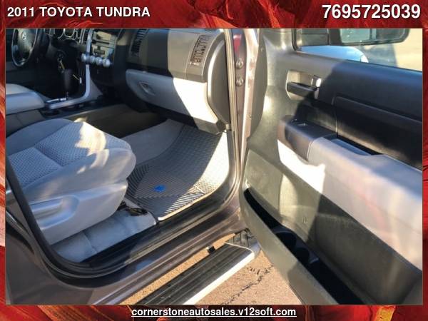 2011 TOYOTA TUNDRA CREWMAX SR5 - cars & trucks - by dealer - vehicle... for sale in Flowood, MS – photo 20