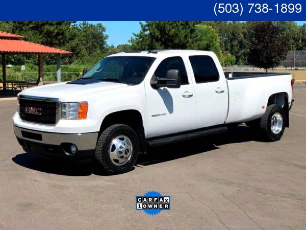 2011 GMC SIERRA SLT 4DR CREW CAB 3500 HD 4X4 DIESEL DULLY LB with for sale in Gladstone, OR – photo 2