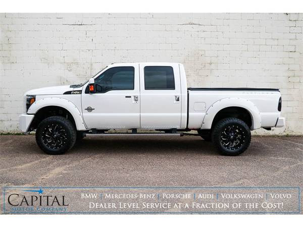 16 Ford F-250 Platinum 4x4 DIESEL! Lifted w/Luxury Interior! - cars for sale in Eau Claire, WI – photo 2