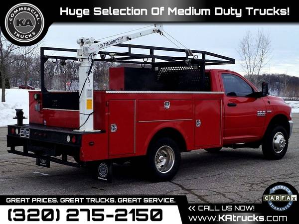 2014 Ram 3500 Tradesman 7ft 7 ft 7-ft Crane Truck 2WD 2 WD 2-WD 6 4L for sale in Dassel, MN – photo 4